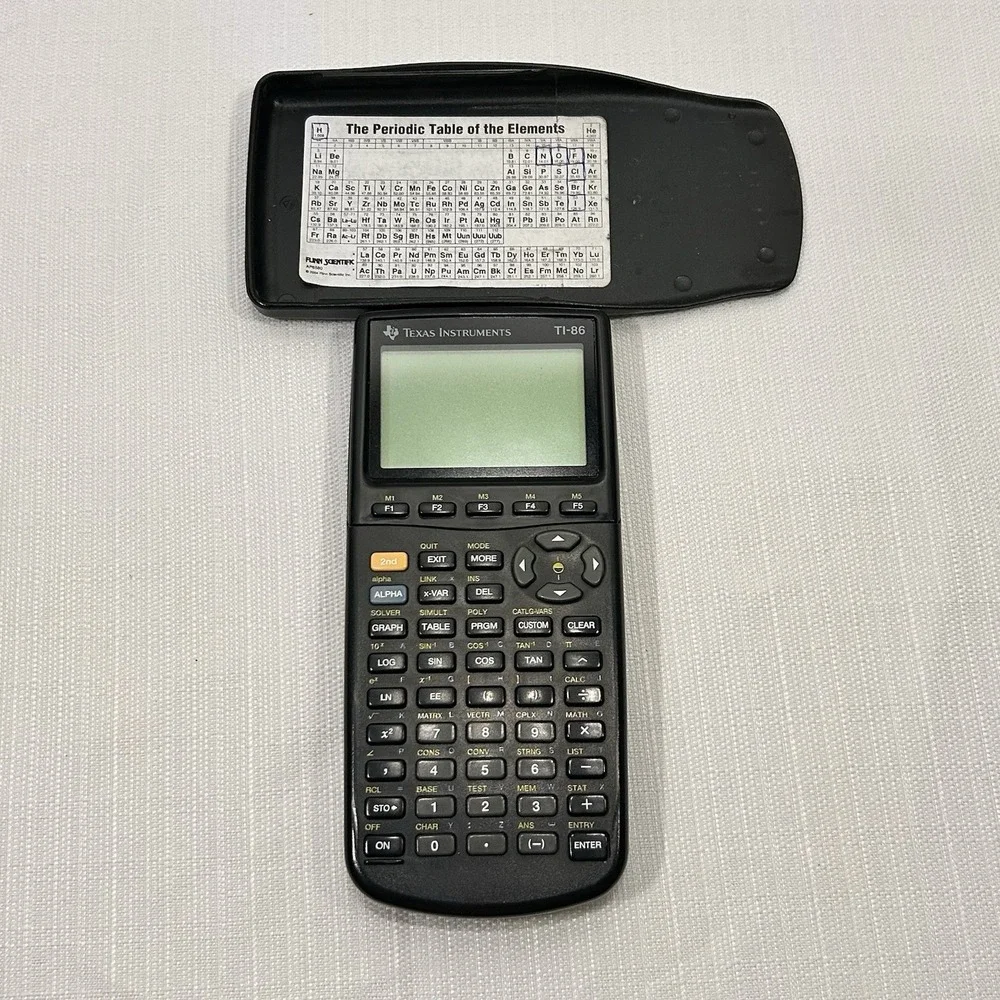 Texas Instruments TI-86 Graphing Calculator Tested - Picture 1 of 7